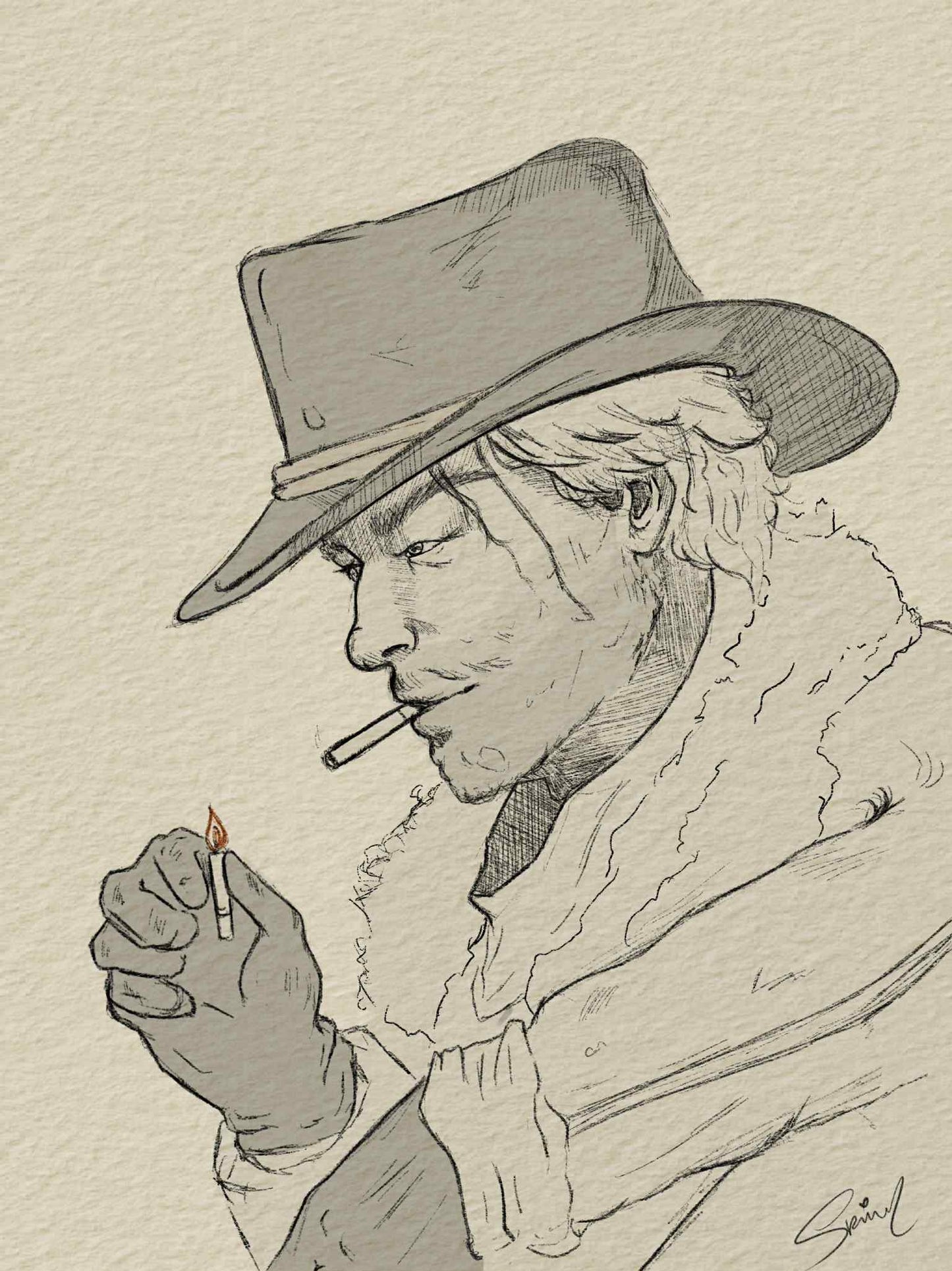 Arthur w/ Cigarette