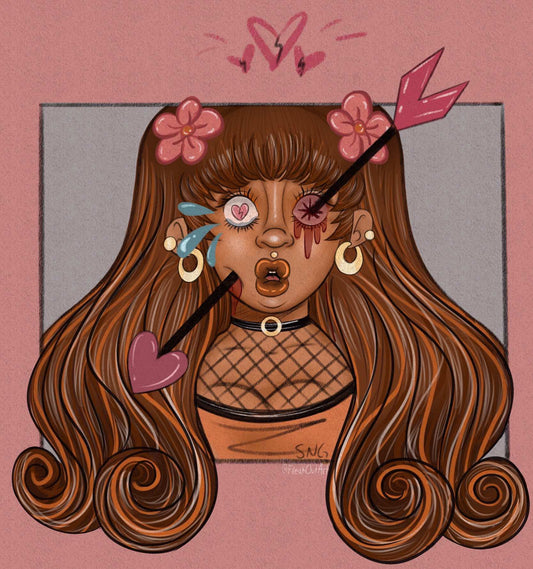 “Ouchie!” Art Print
