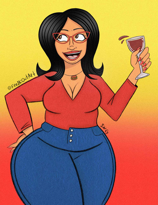 "Linda Belcher" Art Print