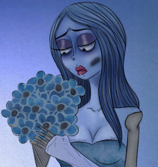 "Corpse Bride" Art Print